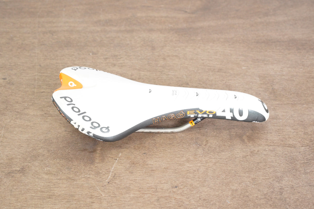 132mm Prologo Nago Evo Tri 40 TiroX Rail Saddle 226g