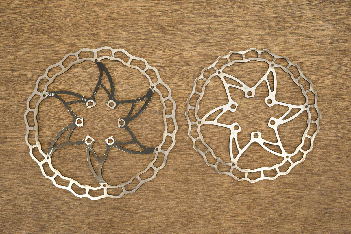 (2) 160mm / 140mm Ashima Ai2 6 Bolt Disc Brake Road Rotor