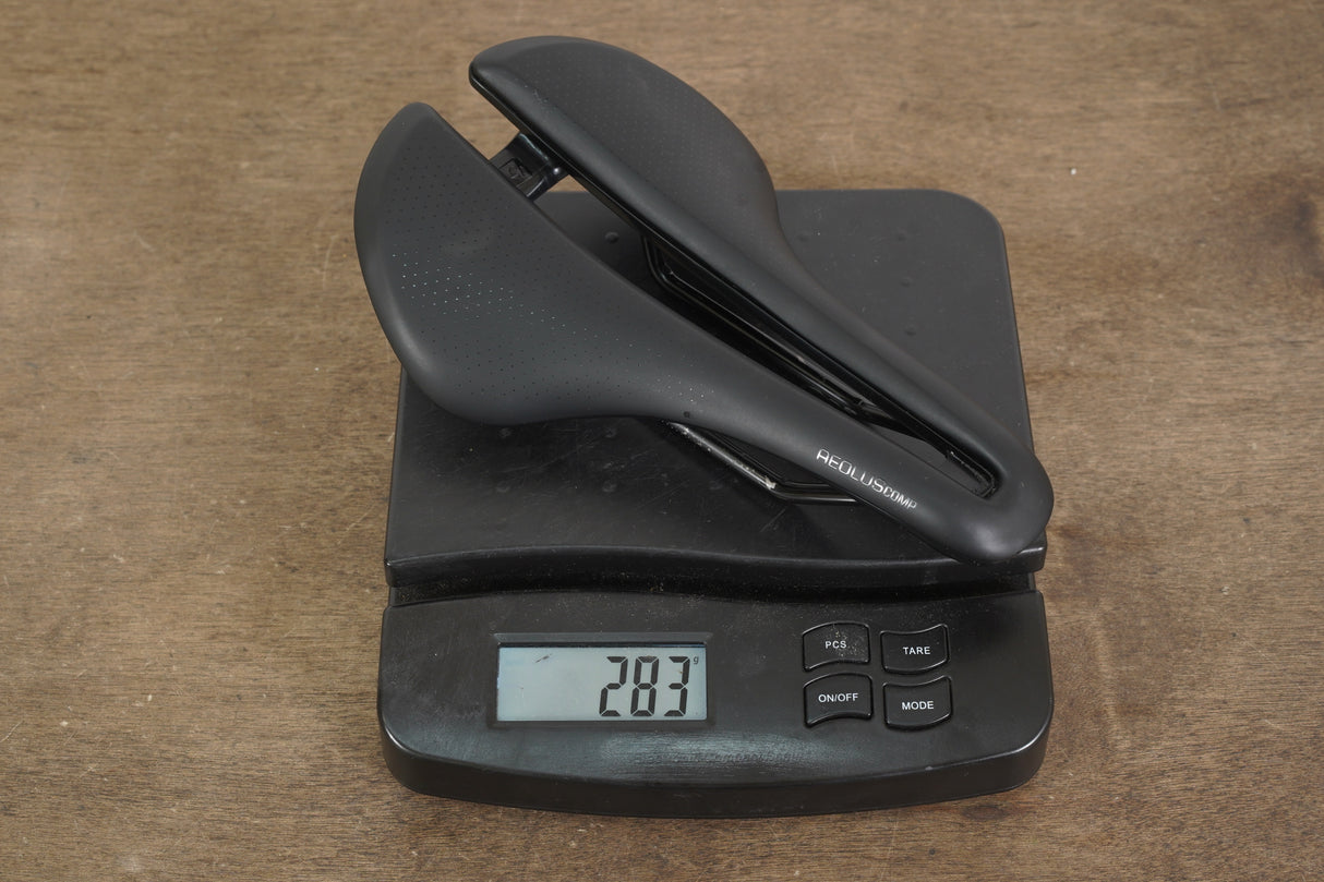 155mm Bontrager Aeolus Comp Steel Rail Road Saddle 283g