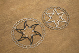 (2) 160mm / 140mm Ashima Ai2 6 Bolt Disc Brake Road Rotor