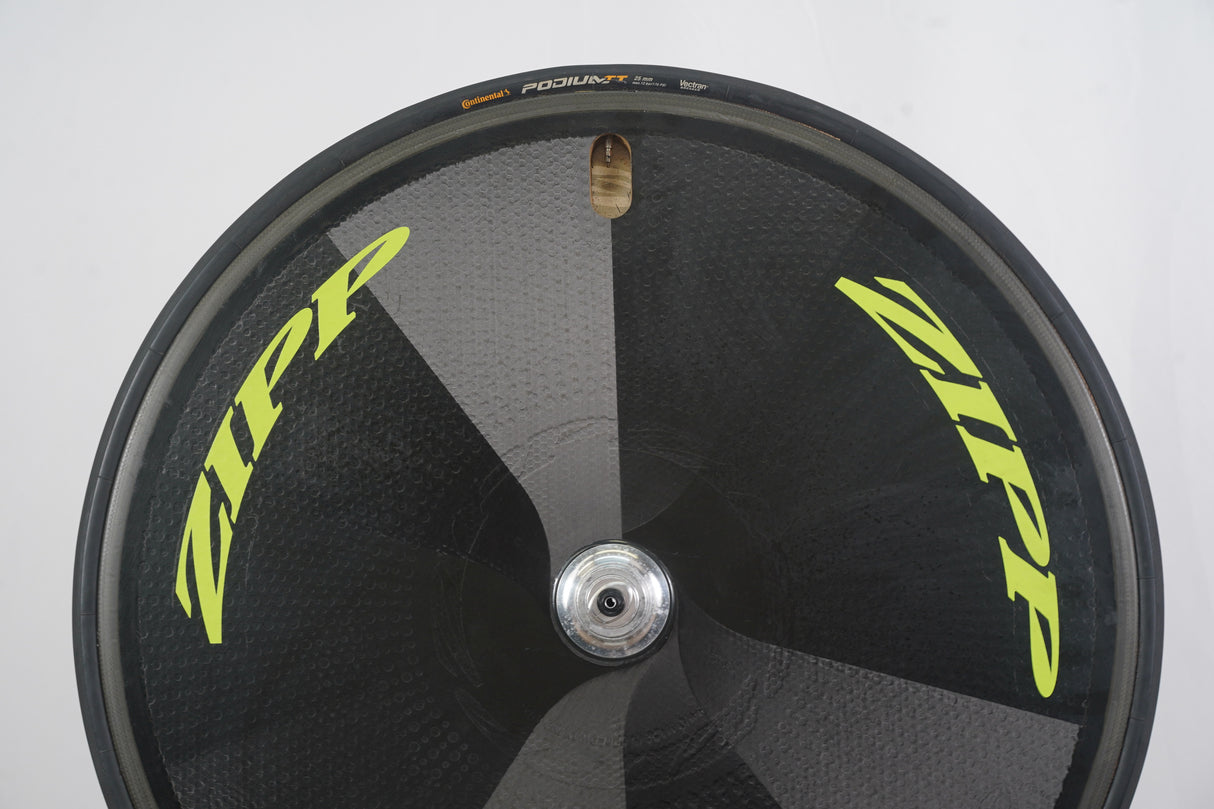 REAR Zipp Super-9 Carbon Tubular Rim Brake Disc Wheel Shimano/SRAM 11 Speed