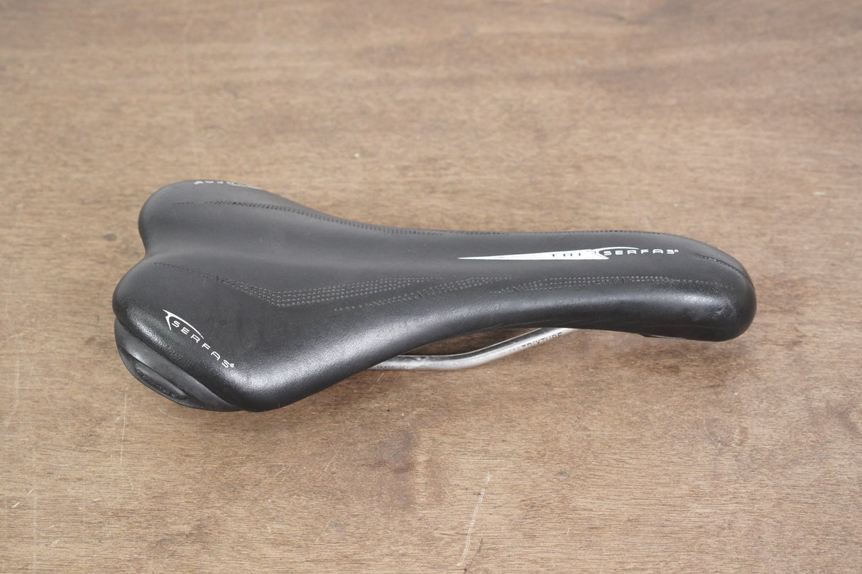 136mm Serfas Tri Alloy Rail Saddle 327g