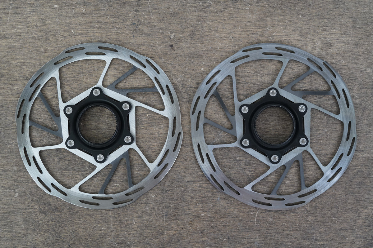 (2) 160mm SRAM PaceLine Center Lock Disc Brake Rotors