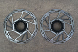 (2) 160mm SRAM PaceLine Center Lock Disc Brake Rotors