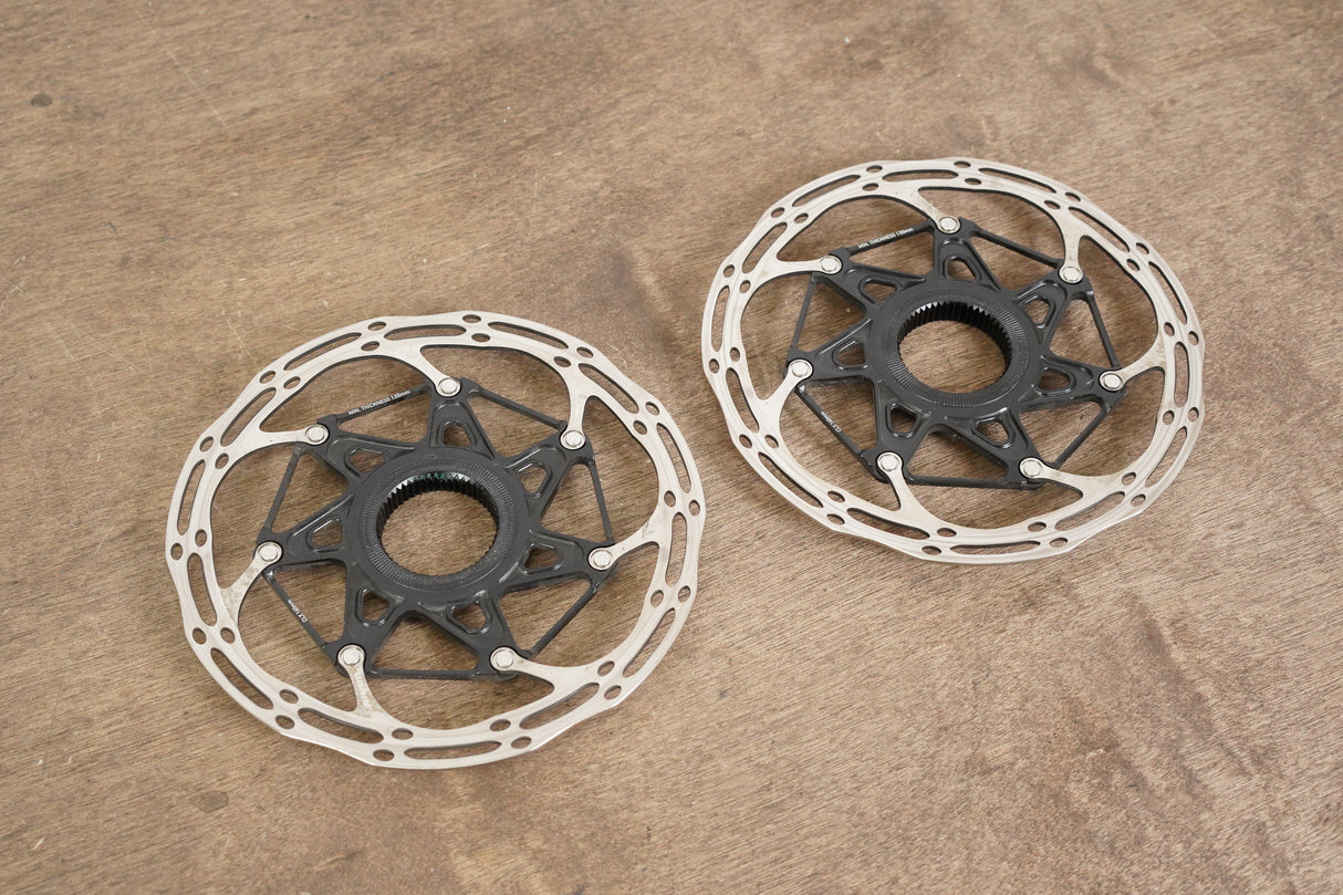 (2) 160mm SRAM Centerline CLX Center Lock Disc Brake Rotors