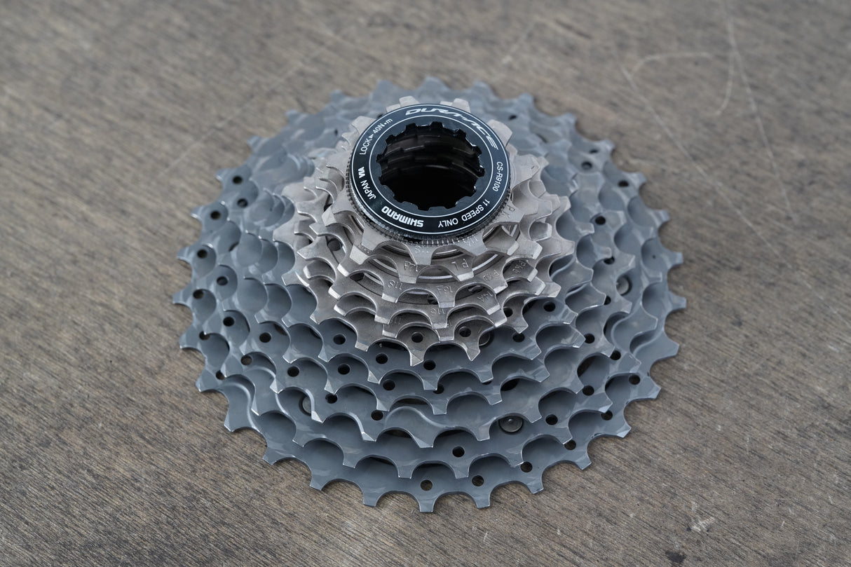11-30T Shimano Dura-Ace CS-R9100 11 Speed Road Cassette 206g 9100