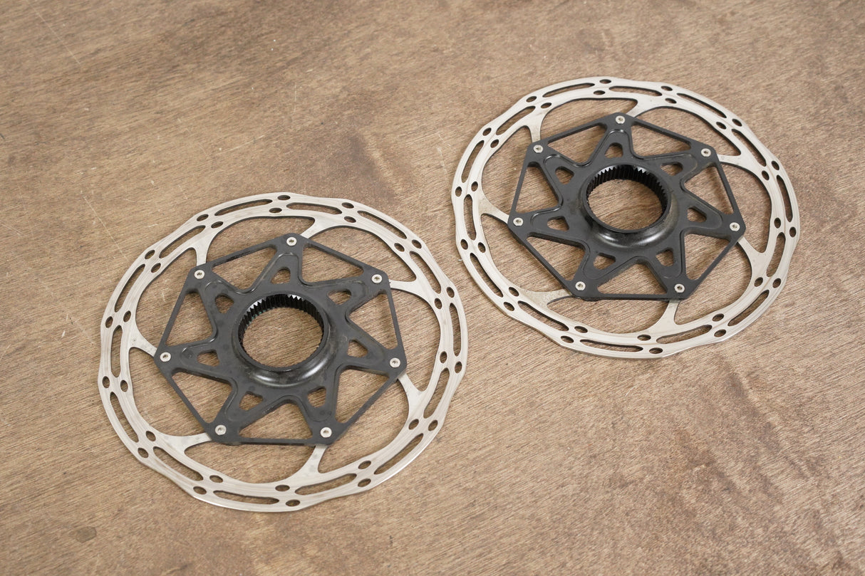 (2) 160mm SRAM Centerline CLX Center Lock Disc Brake Rotors