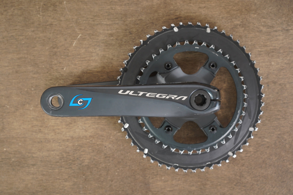 172.5mm 53/39T Shimano Ultegra FC-R8000 Stages Power Meter Crankset 8000