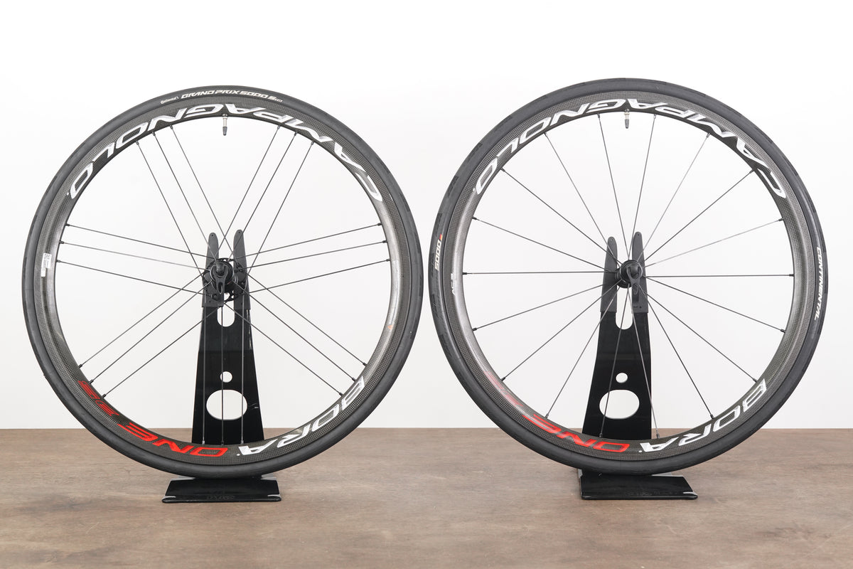 Campagnolo Bora One 35 Carbon Clincher Rim Brake Wheelset Campagnolo 11 Speed