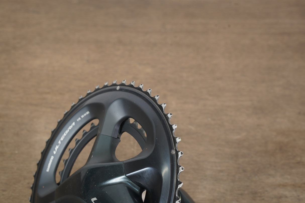 170mm 50/34T Shimano Ultegra FC-R8000 11 Speed Crankset 8000