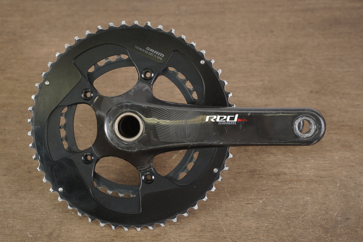 170mm 52/36T GXP SRAM Red 22 Carbon Crankset