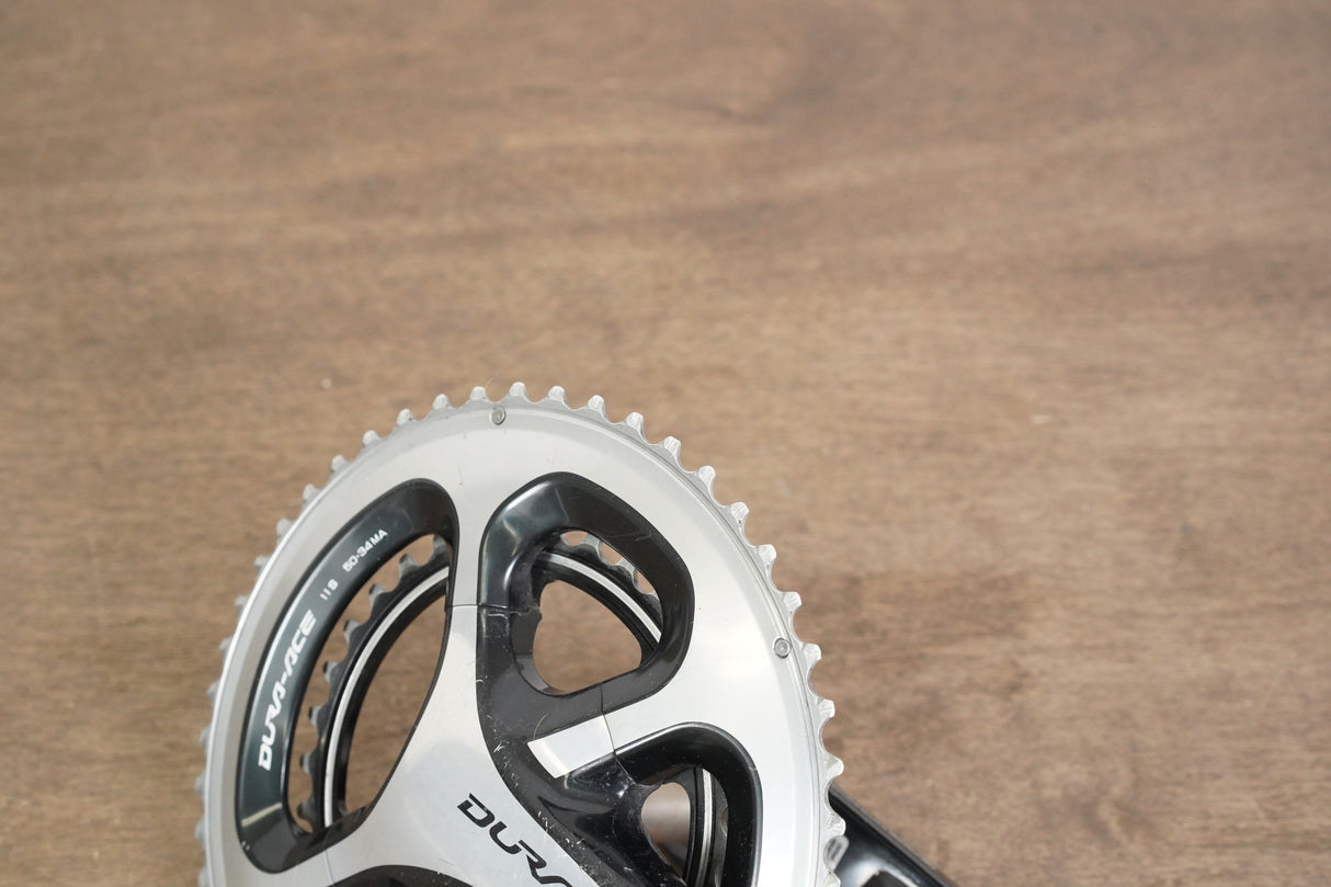 165mm 50/34T Shimano Dura-Ace FC-9000 11 Speed Stages Power Meter Crankset