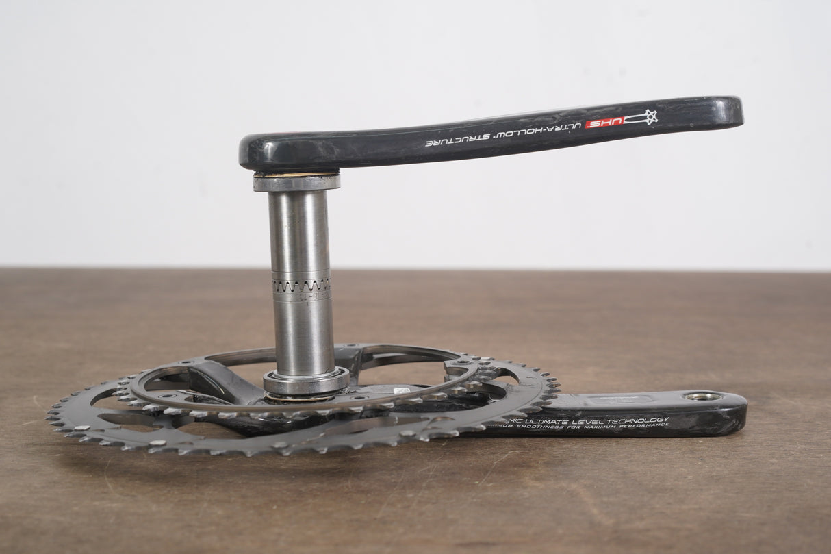 172.5mm 53/39T Campagnolo Super Record Titanium 11 Speed Carbon Crankset