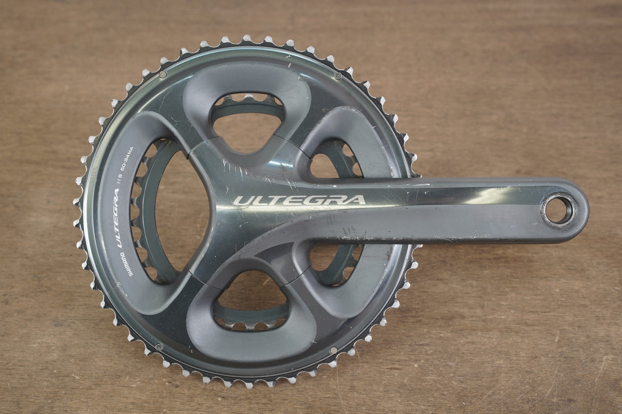 172.5mm 50/34T Shimano Ultegra FC-6800 11 Speed Crankset