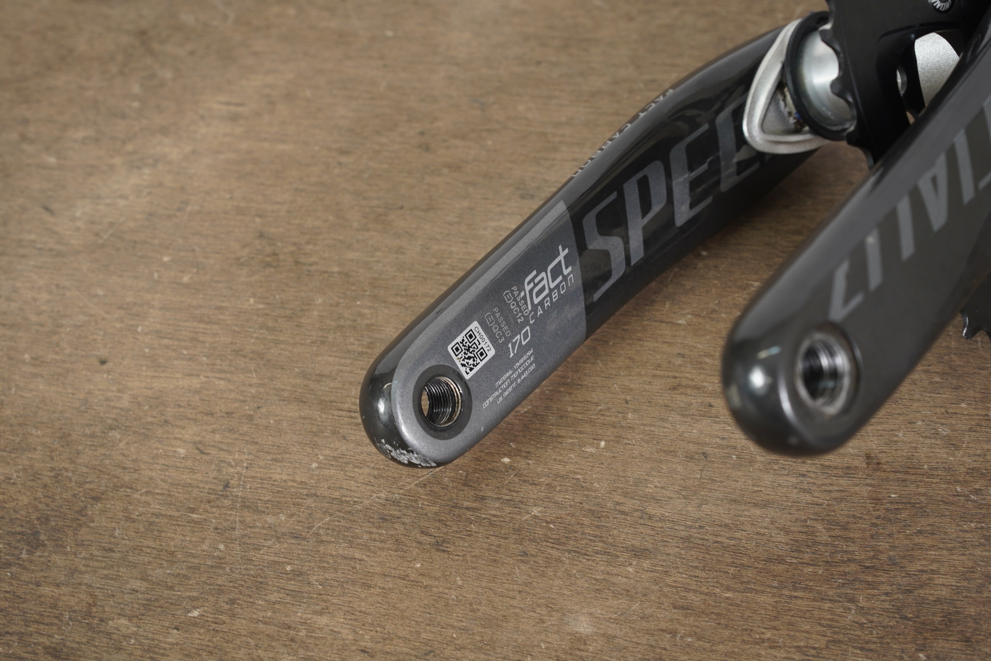 SPECIALIZED FACT CARBON クランクセット 170mm 170mm 50/34T BB30 Specialized FACT Carbon Crankset – Elevate Cycling