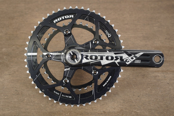 170mm 52/36T BB30 Rotor 3D+ NoQ Road Crankset – Elevate Cycling