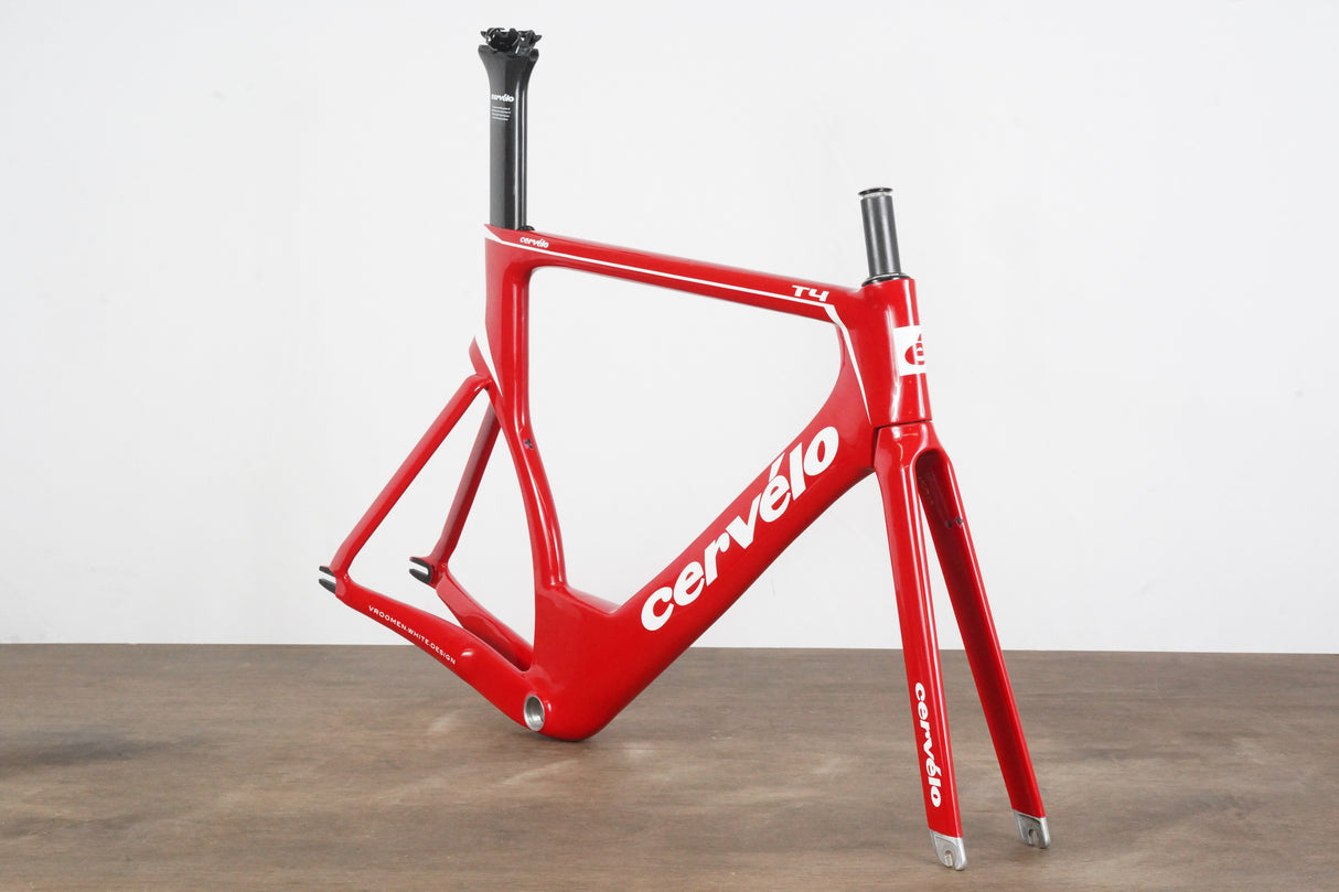 58cm Cervelo T4 Carbon Track Fixed Gear Frameset