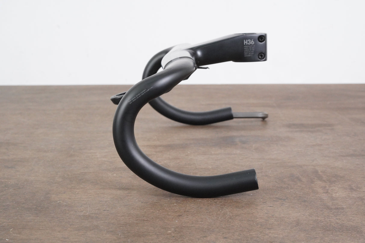 39cm 90mm Canyon H36 Integrated Carbon Barstem Handlebar + Mount 1 1/4"