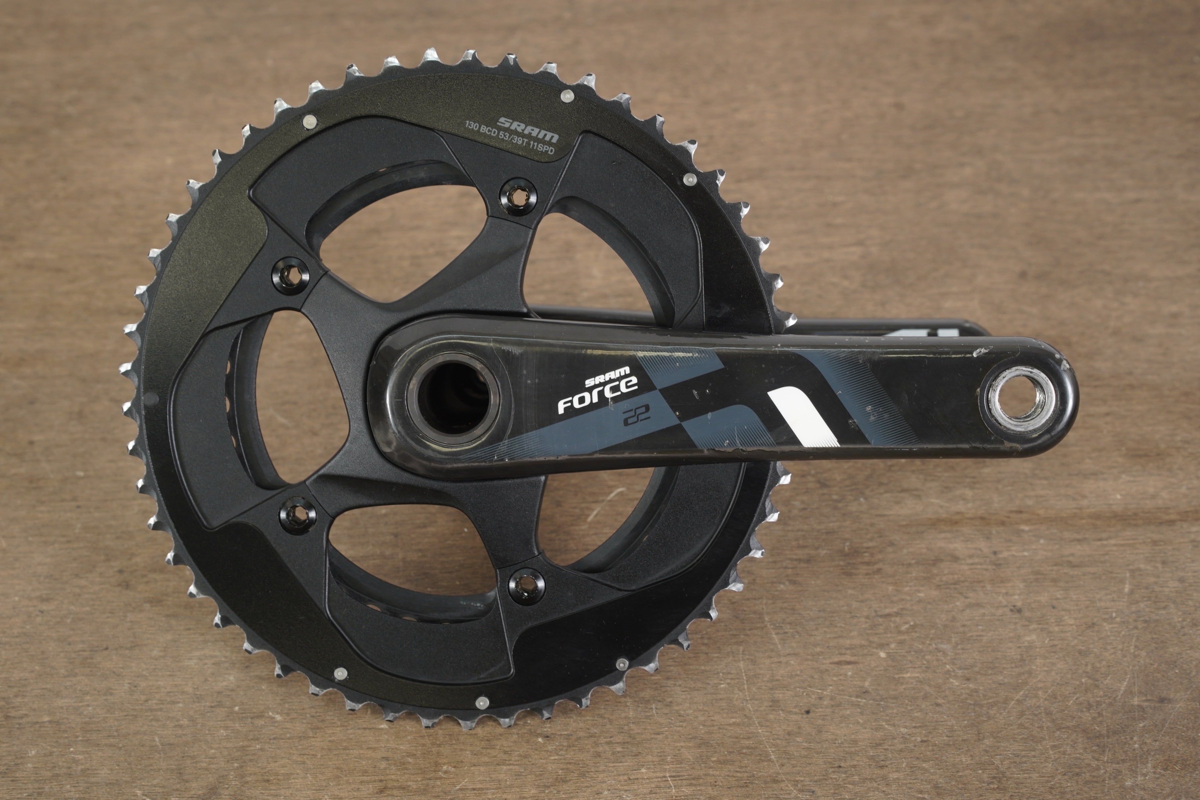 172.5mm 53/39T GXP SRAM Force 22 11 Speed Road Crankset – Elevate