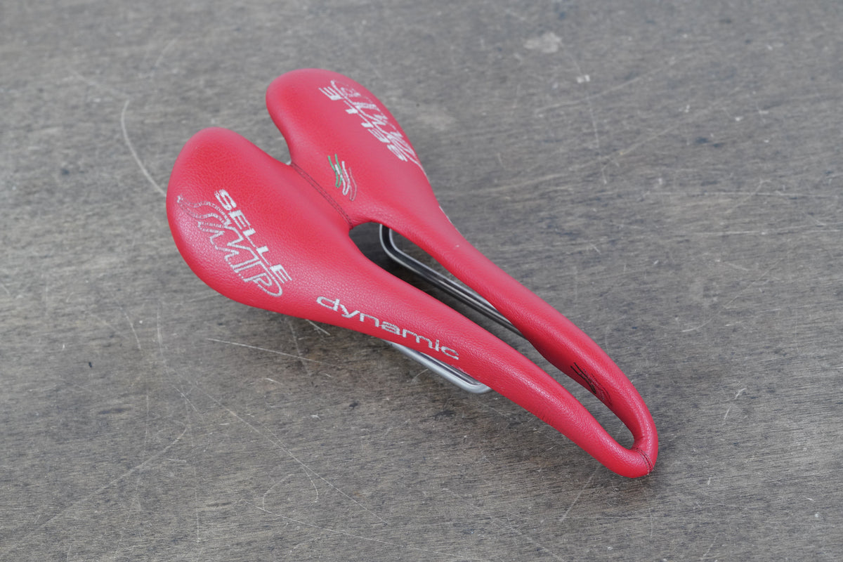 137mm Selle SMP Dynamic Stainless Steel Rail Road Saddle 263g