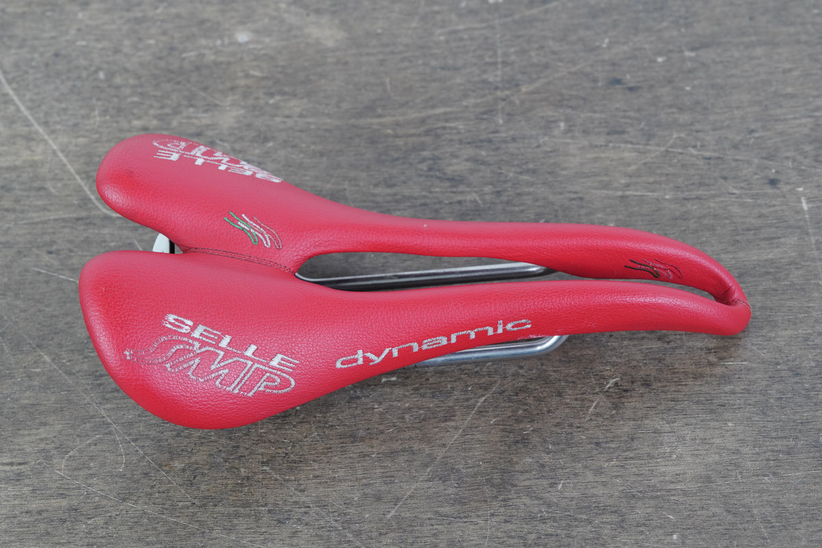 137mm Selle SMP Dynamic Stainless Steel Rail Road Saddle 263g