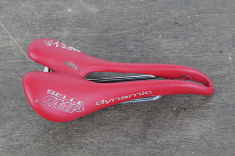 137mm Selle SMP Dynamic Stainless Steel Rail Road Saddle 263g