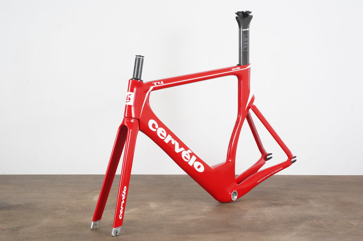 58cm Cervelo T4 Carbon Track Fixed Gear Frameset