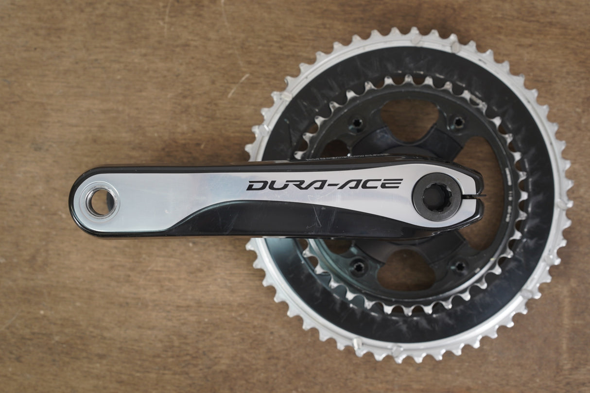 172.5mm 52/36T Shimano Dura-Ace FC-9000 11 Speed Crankset