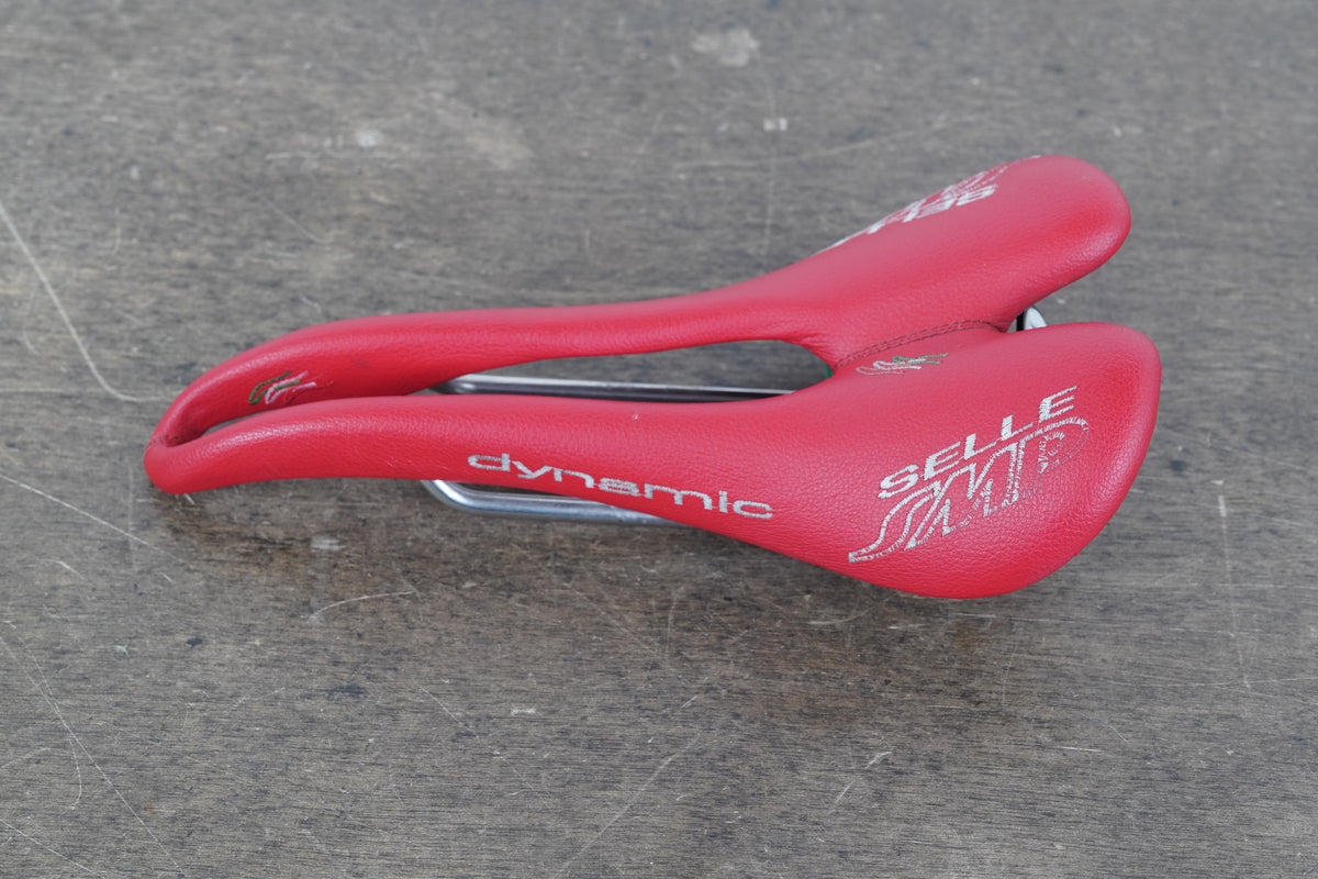 137mm Selle SMP Dynamic Stainless Steel Rail Road Saddle 263g