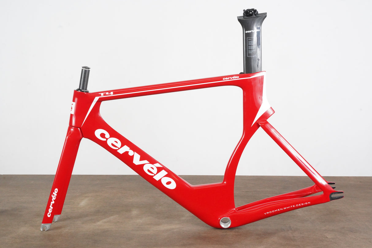 58cm Cervelo T4 Carbon Track Fixed Gear Frameset