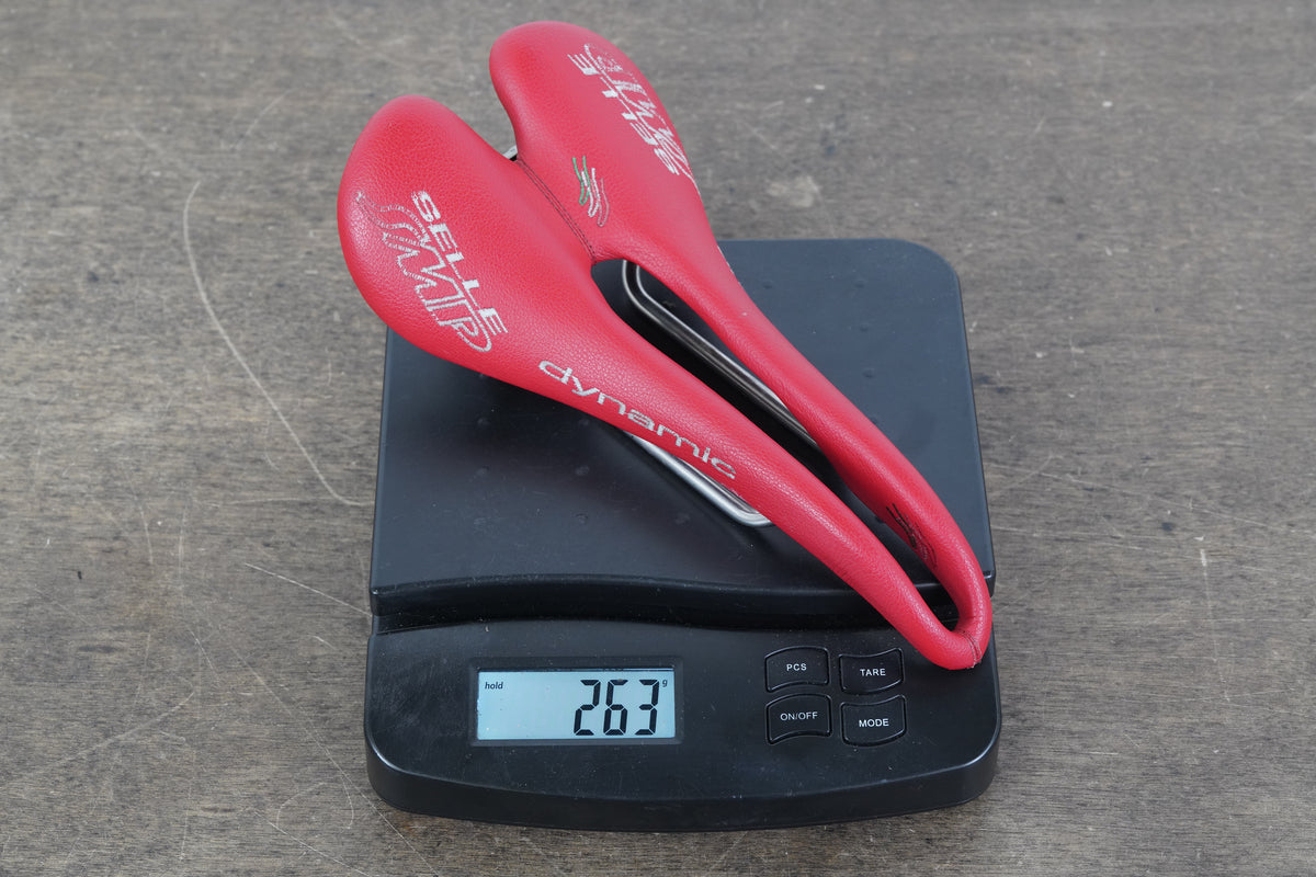 137mm Selle SMP Dynamic Stainless Steel Rail Road Saddle 263g