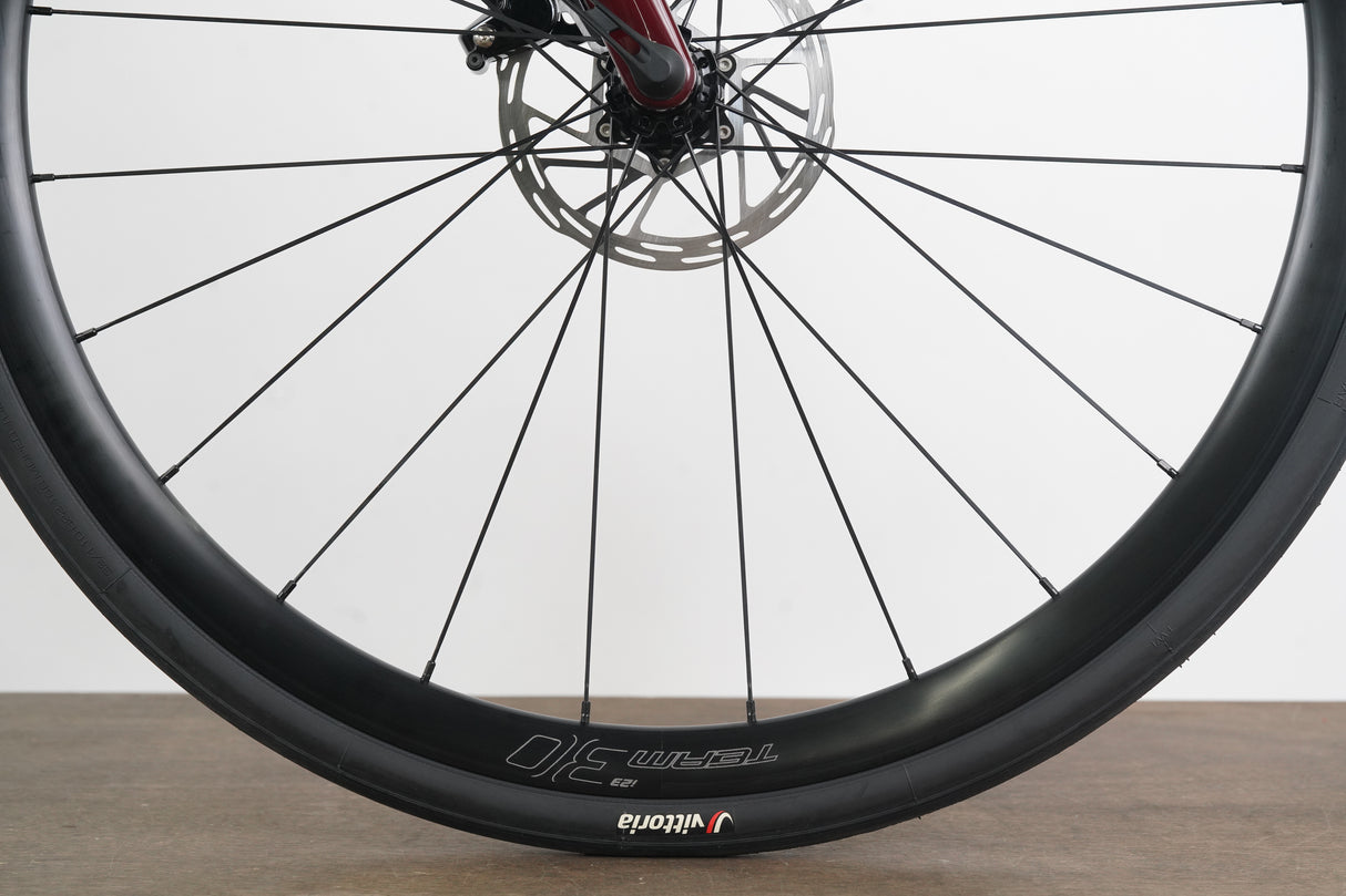 NEW 2025 56cm Cervelo Caledonia 5 Carmine Rival AXS Carbon Disc Road Bike
