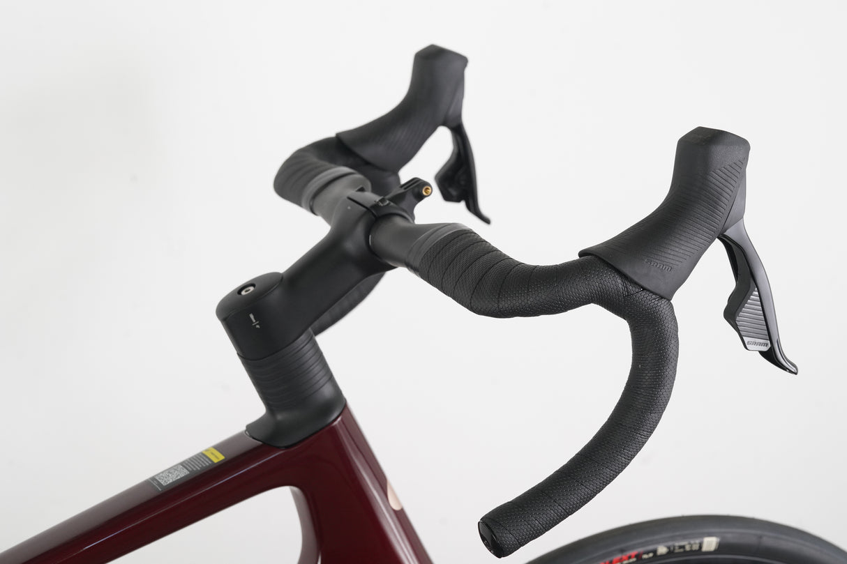 NEW 2025 56cm Cervelo Caledonia 5 Carmine Rival AXS Carbon Disc Road Bike