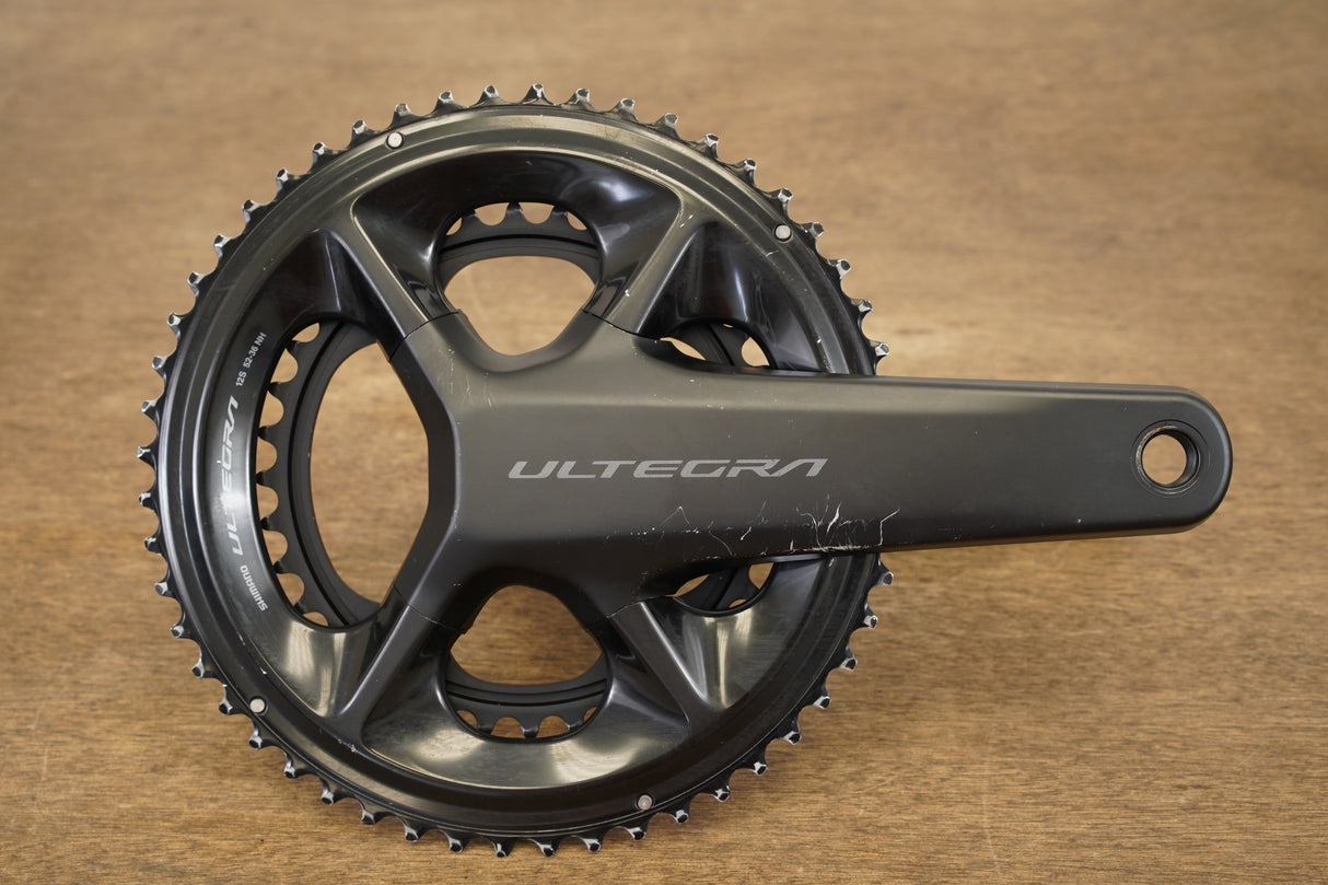 172.5mm 52/36T Shimano Ultegra FC-R8100 12 Speed Crankset 8100
