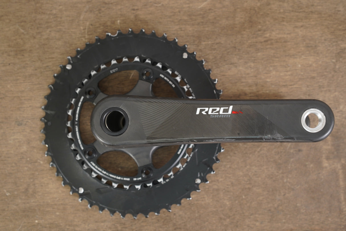 172.5mm 50/34T BB30 SRAM Red 22 Carbon Crankset