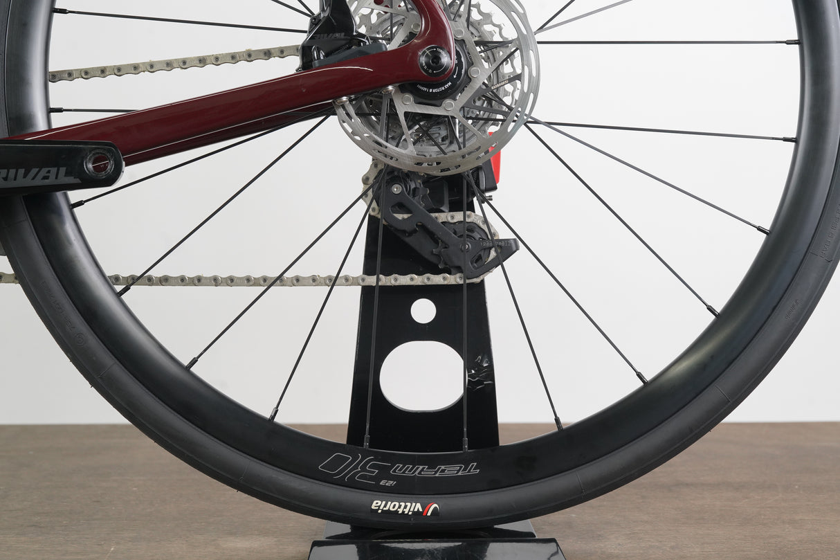 NEW 2025 56cm Cervelo Caledonia 5 Carmine Rival AXS Carbon Disc Road Bike