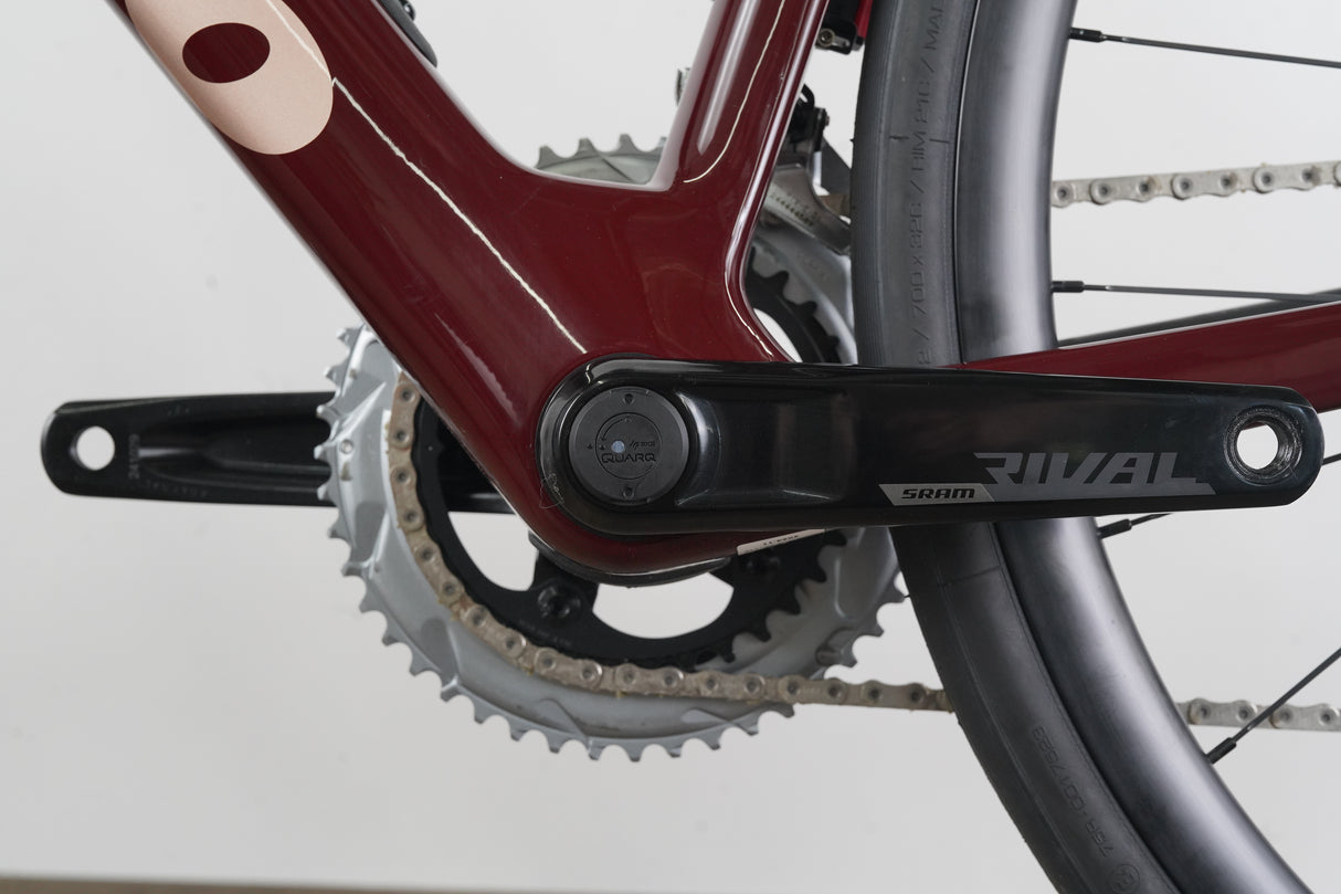 NEW 2025 56cm Cervelo Caledonia 5 Carmine Rival AXS Carbon Disc Road Bike