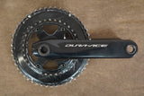 175mm 50/34T Shimano Dura-Ace FC-R9100 11 Speed Crankset 9100