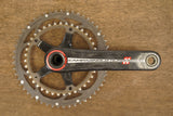 172.5mm 53/39T Campagnolo Super Record Titanium 11 Speed Carbon Crankset
