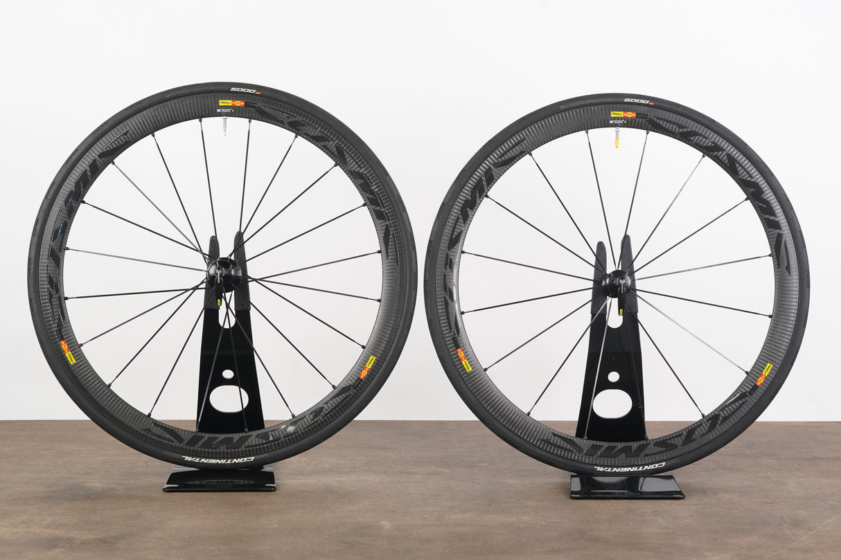 Mavic Cosmic Carbone 40 Carbon Clincher Rim Brake Wheelset 11 Speed