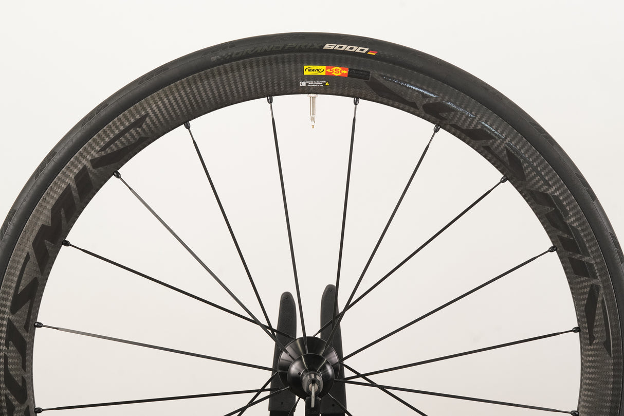 Mavic Cosmic Carbone 40 Carbon Clincher Rim Brake Wheelset 11 Speed