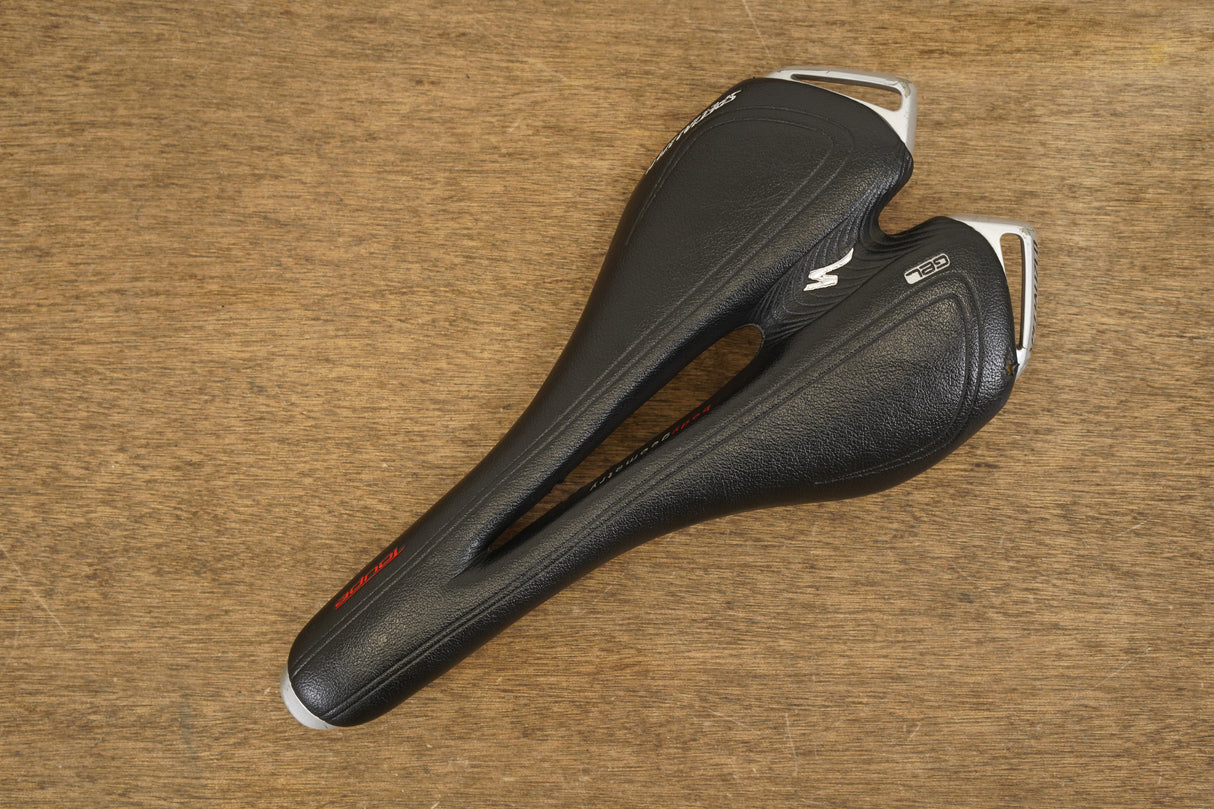 130mm Specialized Toupe Gel Comp Cr-Mo Rail Road Saddle 235g