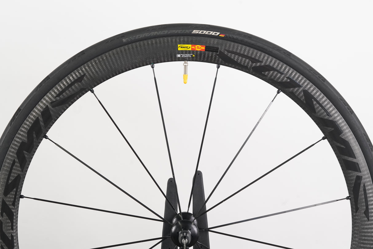 Mavic Cosmic Carbone 40 Carbon Clincher Rim Brake Wheelset 11 Speed