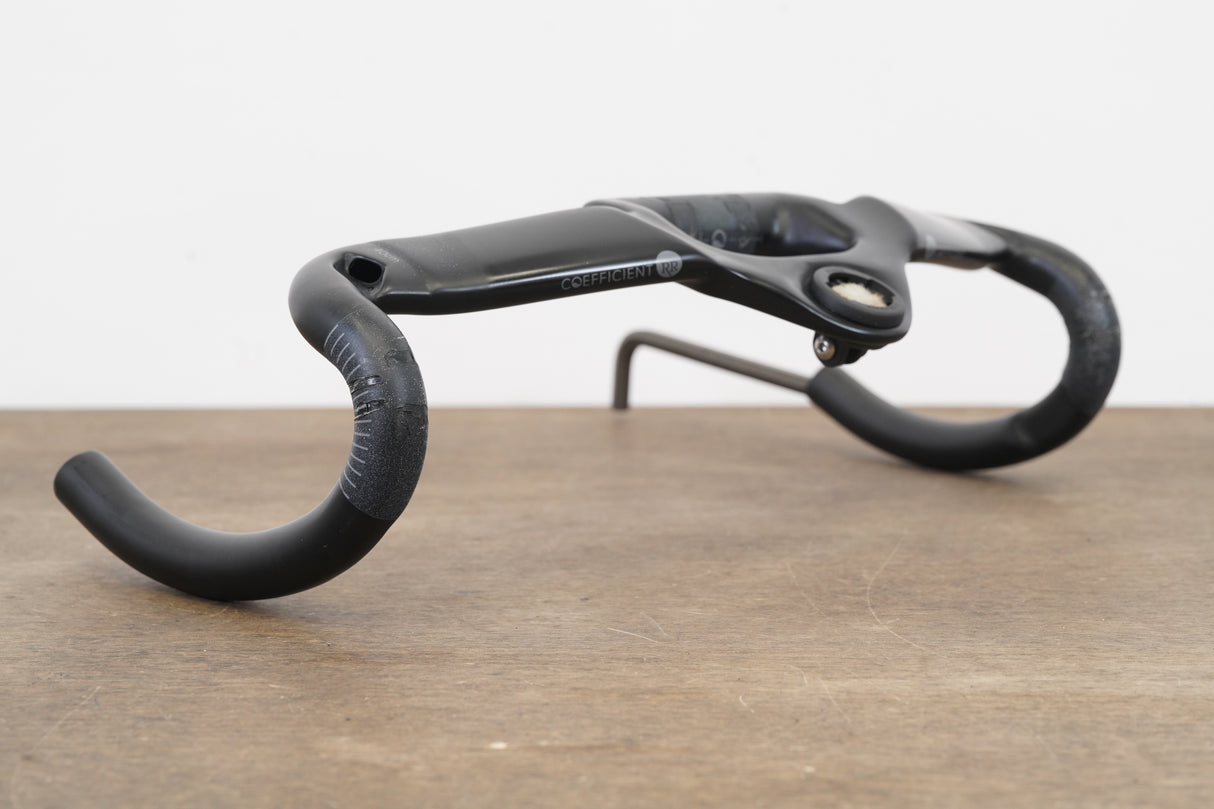 40cm Coefficient RR Compact Carbon Aero Road Handlebar + Mount 31.8mm