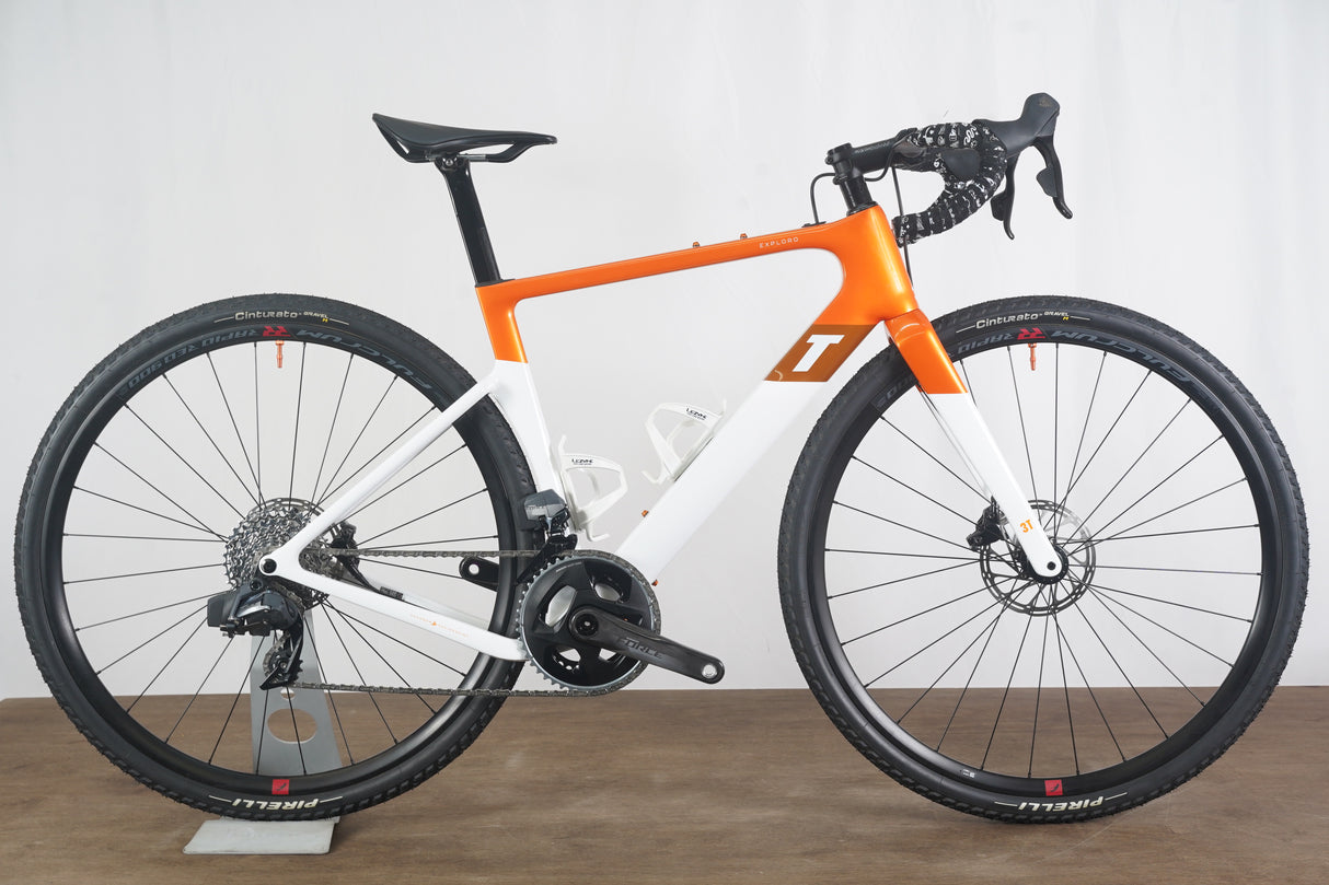 51cm 3T Exploro RaceMax SRAM Force AXS Fulcrum 12 Speed Disc Carbon CX Bike