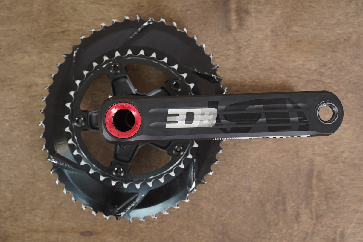 170mm 50/34T BB30 Rotor 3D AbsoluteBlack Oval Road Crankset