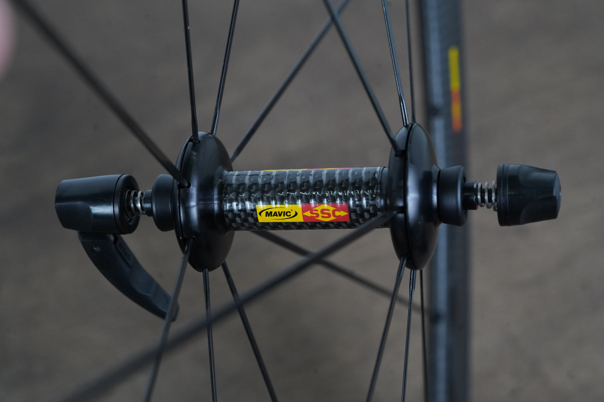 Mavic Cosmic Carbone 40 Carbon Clincher Rim Brake Wheelset 11 Speed