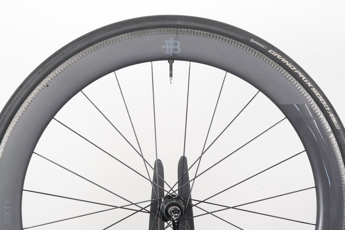 Black Inc. Sixty 60 Carbon Tubeless Clincher Rim Brake Wheelset 11 Speed