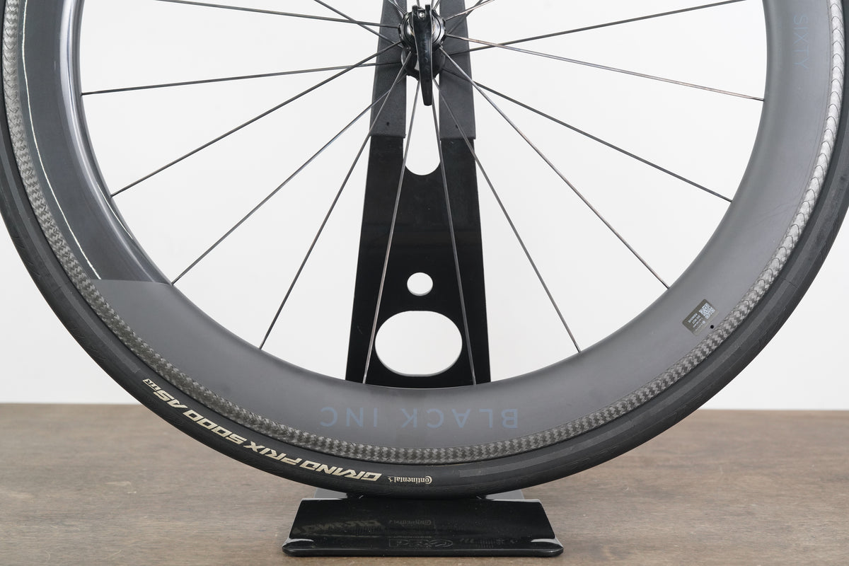 Black Inc. Sixty 60 Carbon Tubeless Clincher Rim Brake Wheelset 11 Speed