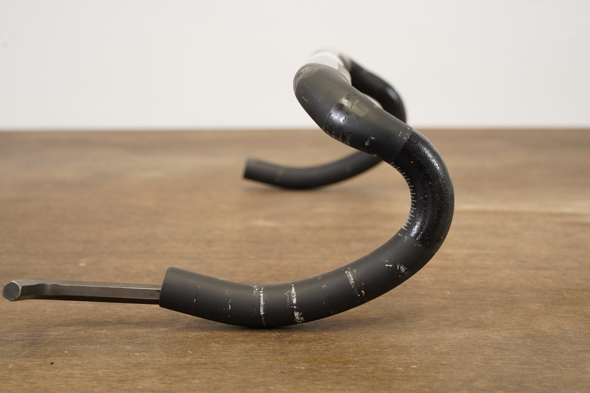 44cm 3T Ergonova Team Stealth Carbon Compact Road Handlebar 31.8mm